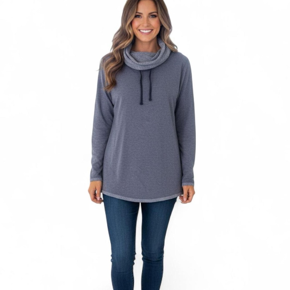 Hanes Women's Cowl Neck Sweater in